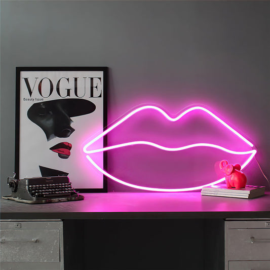 Lips LED Neon Sign