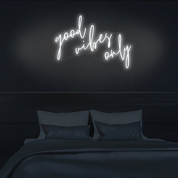 Good Vibes Only LED Neon Sign Yneon