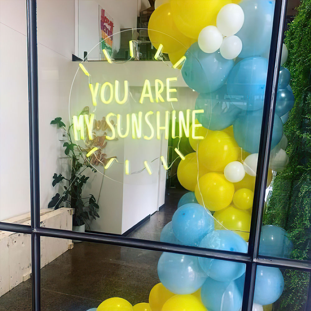 You Are My Sunshine Neon Sign YNeon