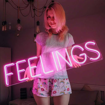 Feelings Neon Sign