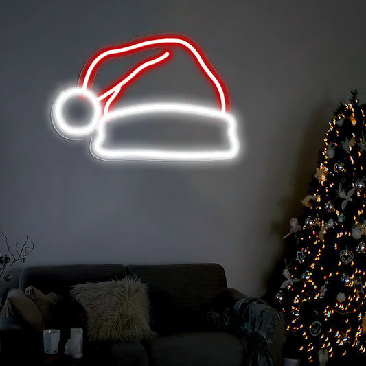 Santa Hat Led Neon Sign