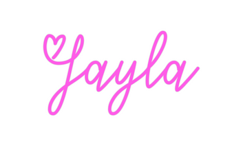 Custom Neon: Jayla