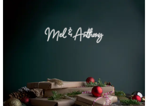 Custom Neon: Mel & Anthony