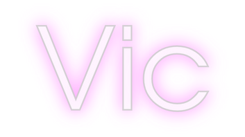 Custom Neon: Vic