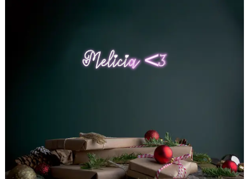 Custom Neon: Melicia <3