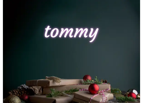 Custom Neon: tommy